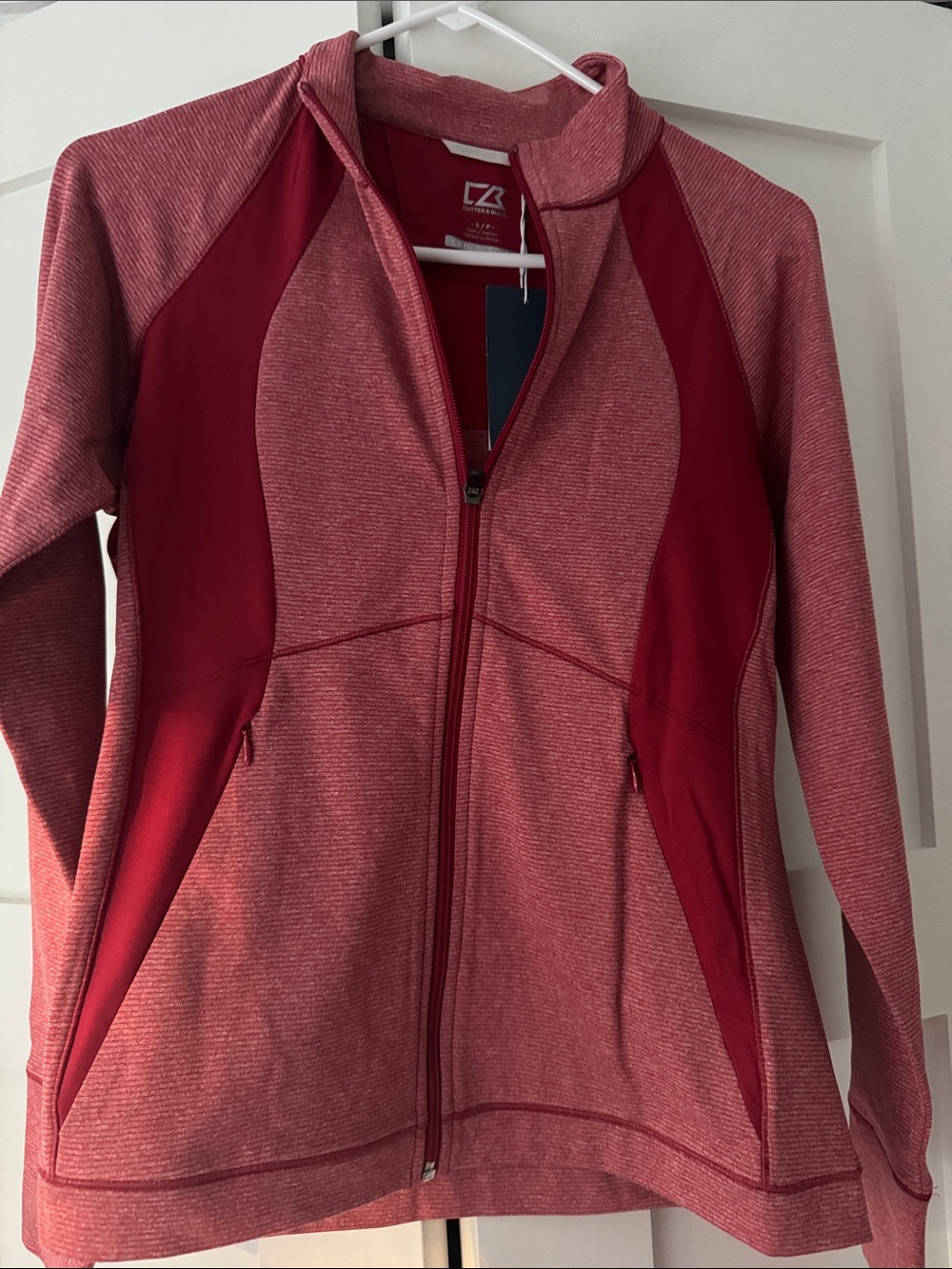 Cutter & Buck Two-Tone Cherry Ref Women's Full-Zip Jacket, casual - gym wear